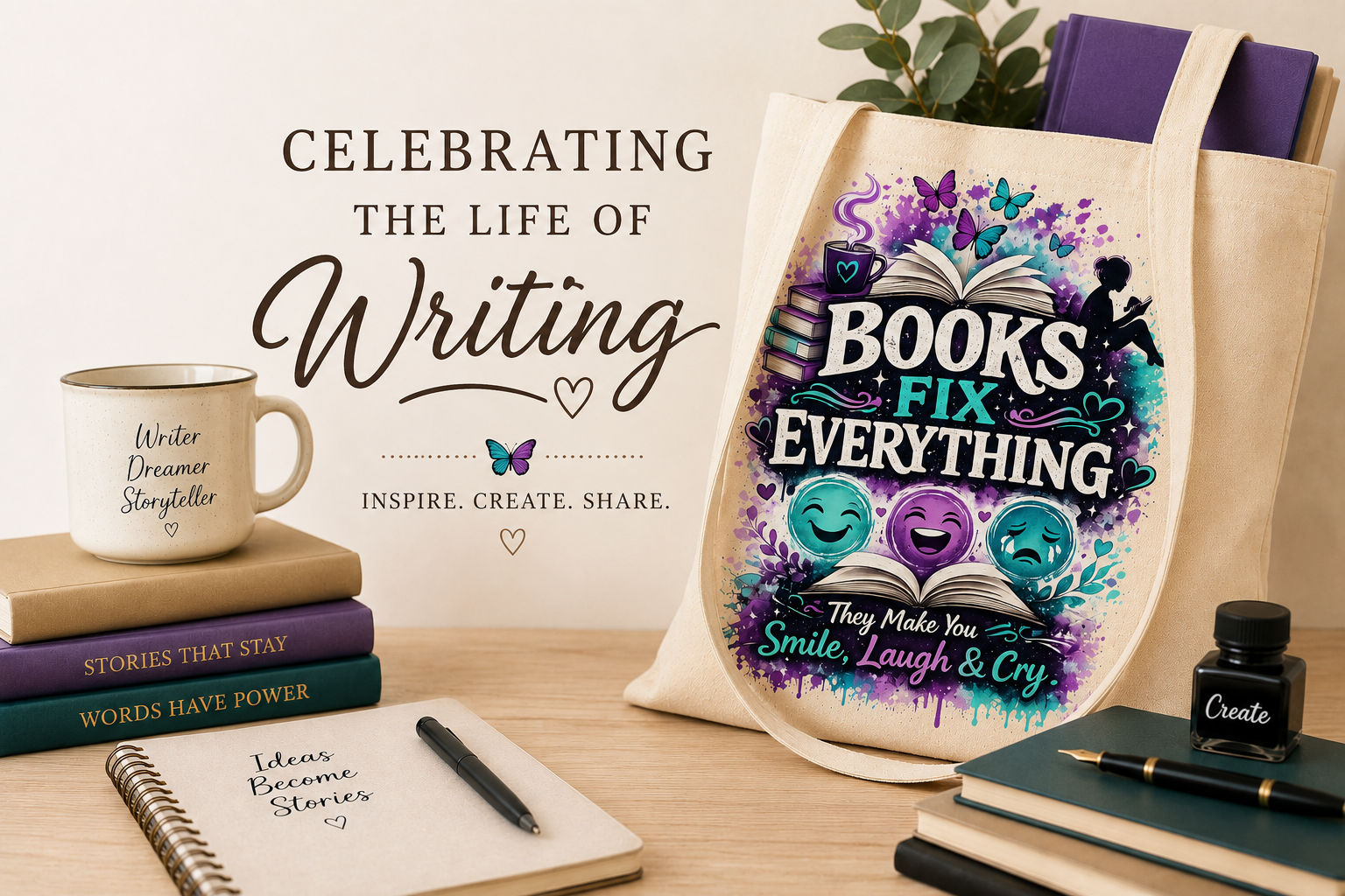 More Than Merch: Celebrating the Writing Journey
